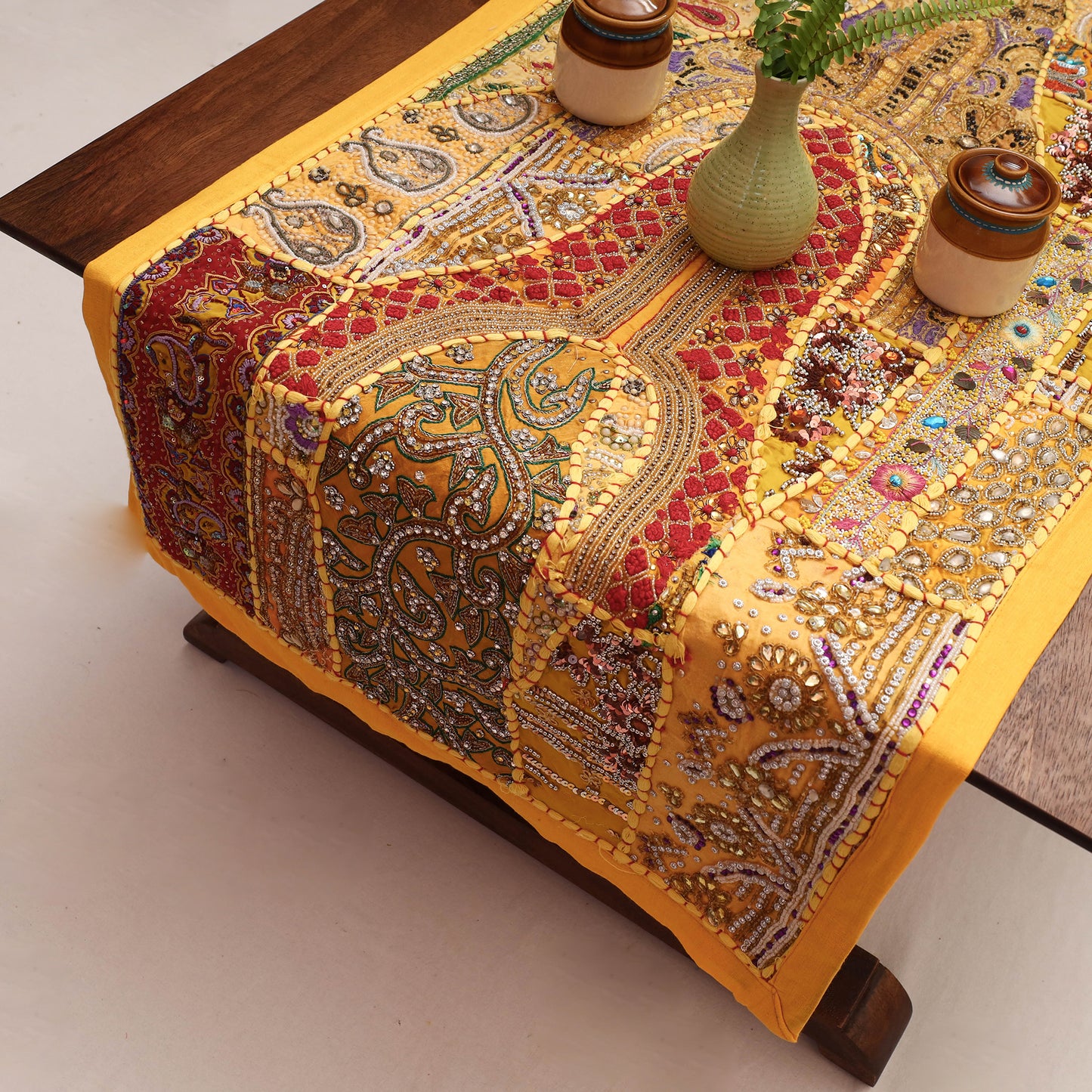Embroidery Table Runner