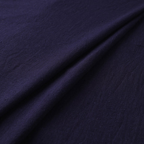 Blue - Kutch Organic Kala Cotton Handwoven Fabric 04
