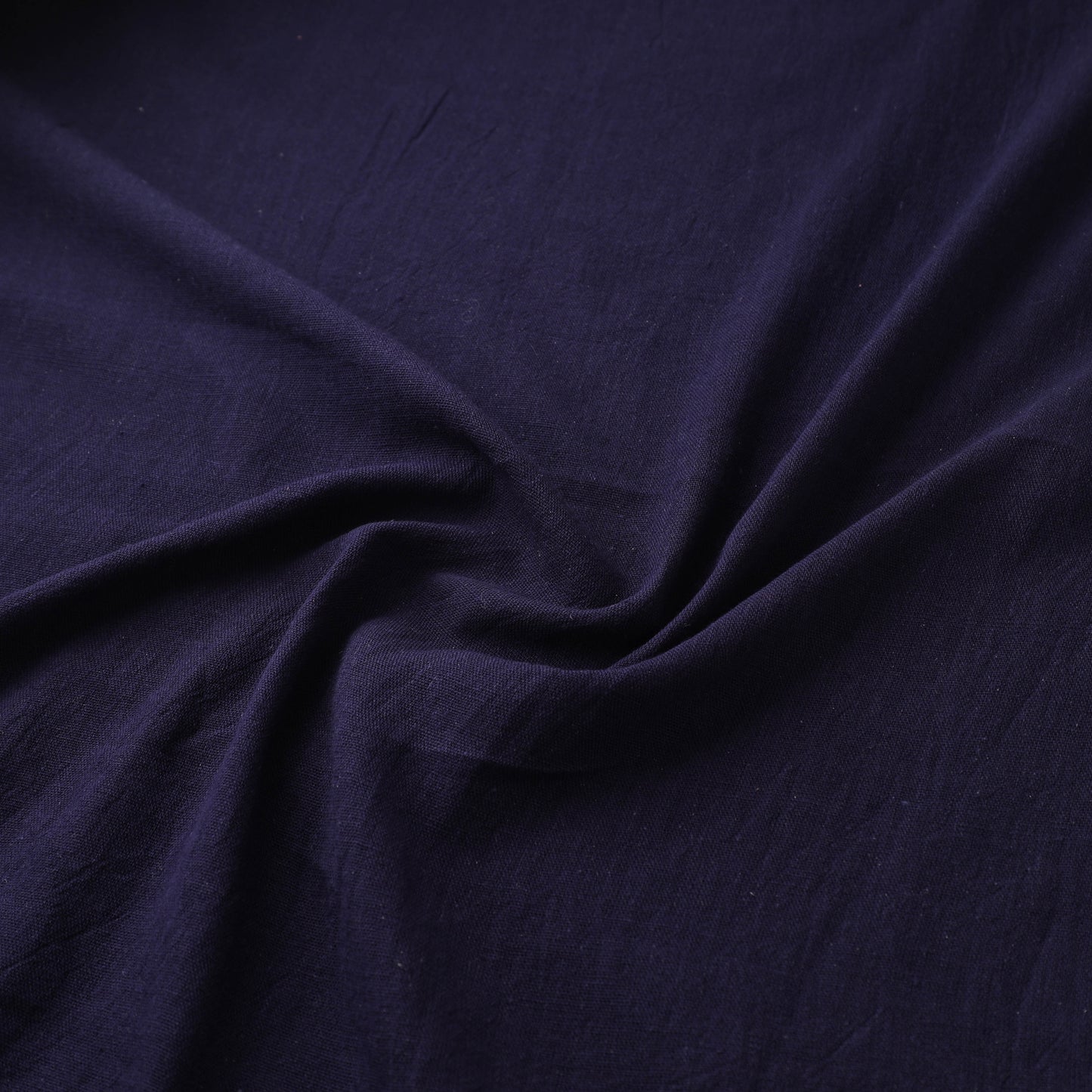 Blue - Kutch Organic Kala Cotton Handwoven Fabric 04