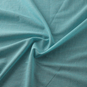 Prewashed Checks Cotton Jacquard Fabric 09