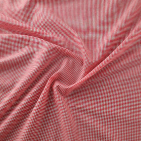 Prewashed Checks Cotton Jacquard Fabric 12