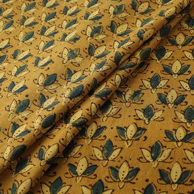 Kutch Hand Block Print Natural Dyed Cotton Ajrakh Fabric 03