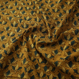 Kutch Hand Block Print Natural Dyed Cotton Ajrakh Fabric 03