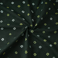 Green - Kota Doria Cotton Bandhani Tie-Dye Fabric 14