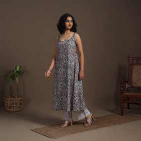 Cotton a-line sanganeri kurta 10 - handcrafted