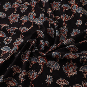 Kutch Hand Block Print Natural Dyed Cotton Ajrakh Fabric 14
