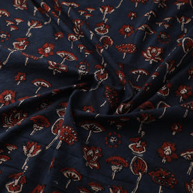 Kutch Hand Block Print Natural Dyed Cotton Ajrakh Fabric 16
