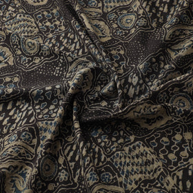 Kutch Hand Block Print Natural Dyed Cotton Ajrakh Fabric 18