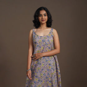 Cotton a-line sanganeri kurta 08 - handcrafted