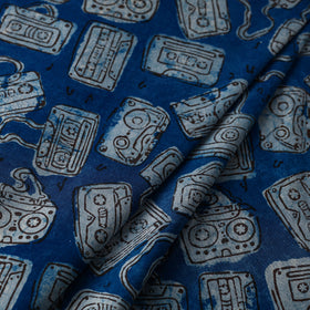  Bindaas Hand Block Printed Natural Dyed Cotton Fabric 