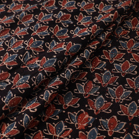 Kutch Hand Block Print Natural Dyed Cotton Ajrakh Fabric 23