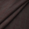 Brown - Kota Doria Cotton Natural Dyed Hand Block Bagh Print Fabric 11