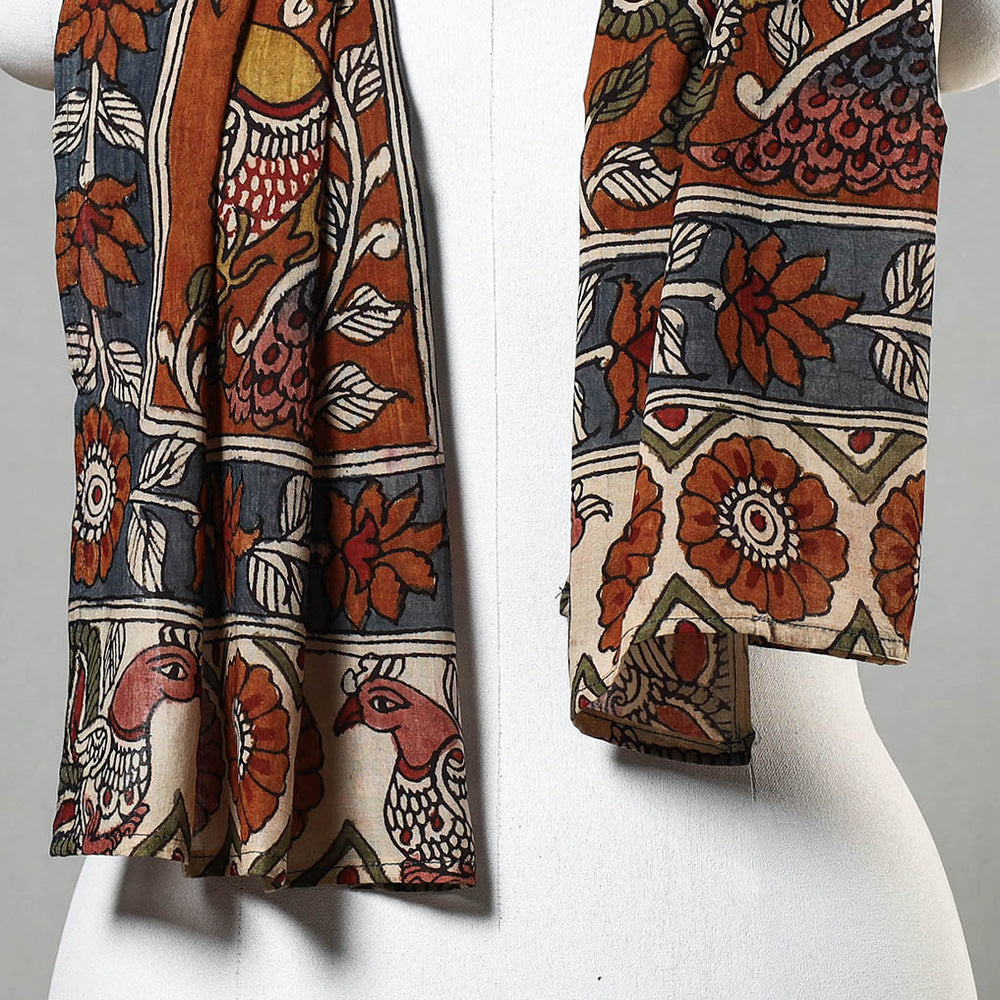 kalamkari cotton stole