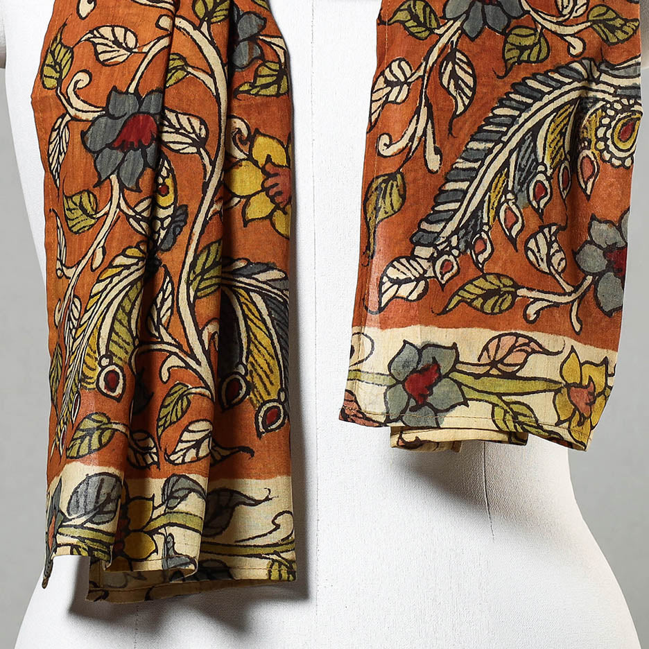 kalamkari cotton stole