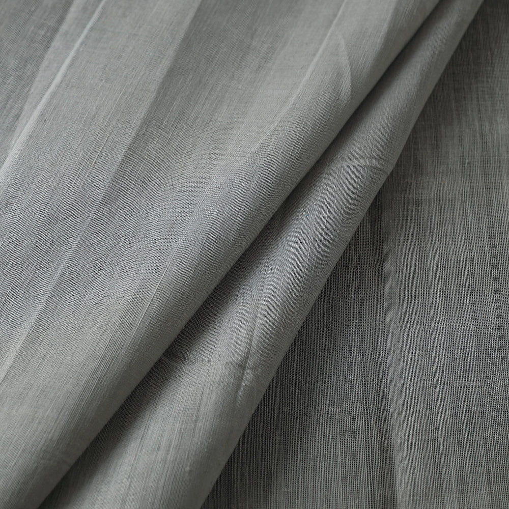 Grey - Pure Handloom Godavari Cotton Fabric