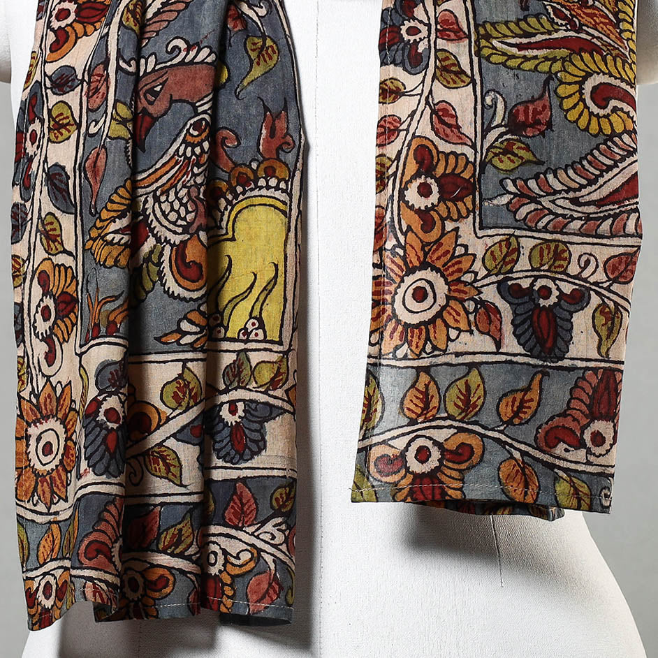 kalamkari cotton stole