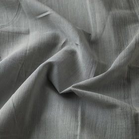 Grey Pure Handloom Godavari Cotton Fabric 