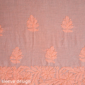 Chikankari Hand Embroidery Mul Cotton Kurta Material 