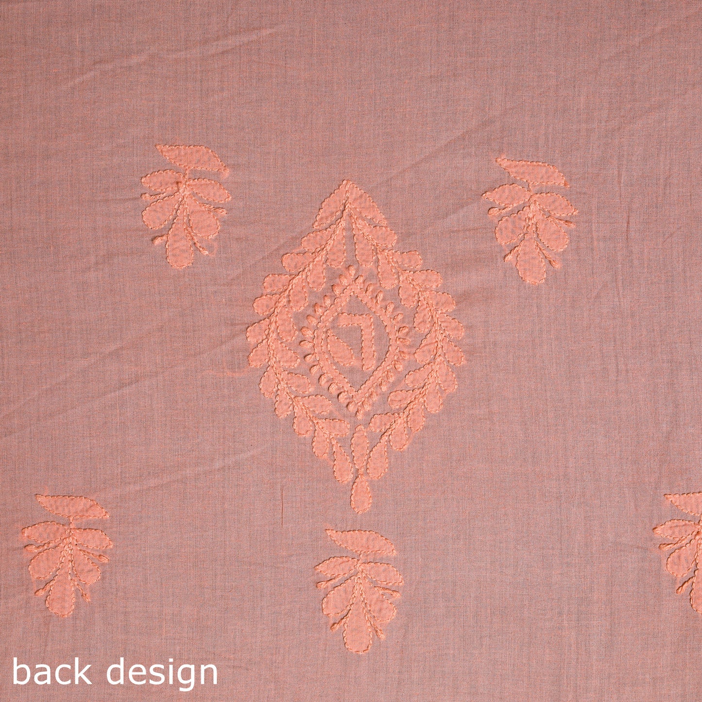 Chikankari Hand Embroidery Mul Cotton Kurta Material 