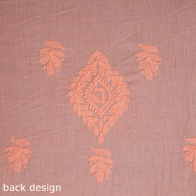 Chikankari Hand Embroidery Mul Cotton Kurta Material 