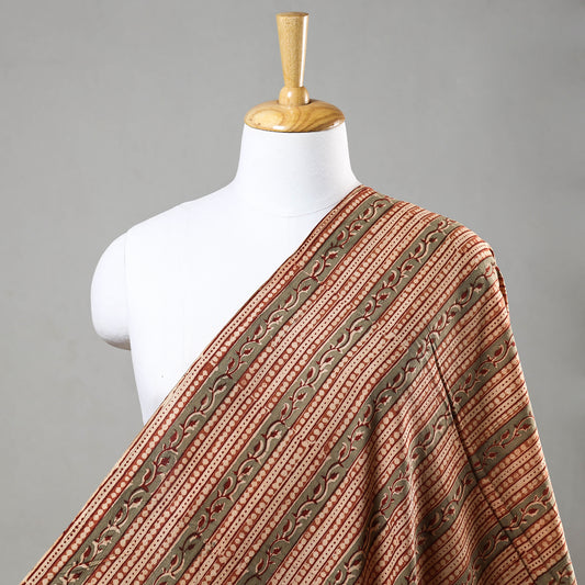 Multicolor - Kalamkari Block Printed Cotton Fabric
