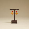 Yellow - Channapatna Handcrafted Wooden Earrings 29