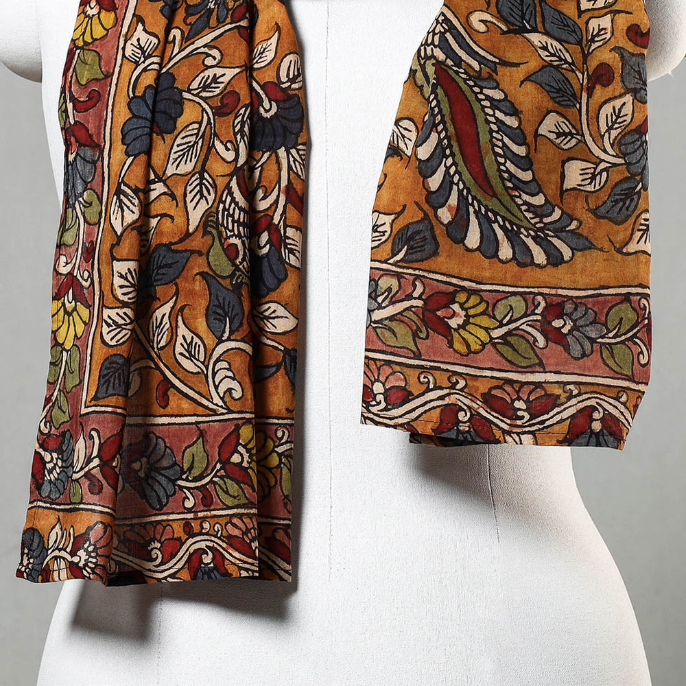 kalamkari cotton stole