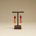 Orange - Channapatna Handcrafted Wooden Earrings 31
