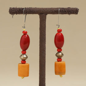 Orange - Channapatna Handcrafted Wooden Earrings 31