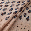 Natural Dyed Hand Block Print Ajrakh Cotton Hakoba Fabric 12