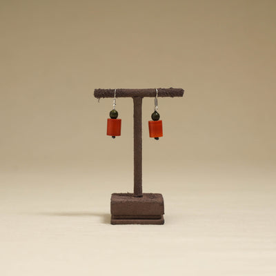 Orange - Channapatna Handcrafted Wooden Earrings 33