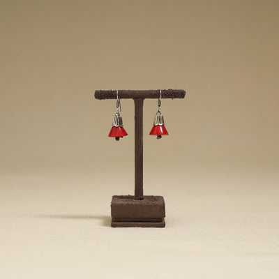 Red - Channapatna Handcrafted Wooden Earrings 36