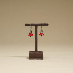 Red - Channapatna Handcrafted Wooden Earrings 36