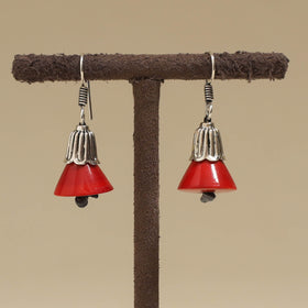 Red - Channapatna Handcrafted Wooden Earrings 36