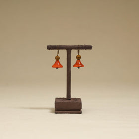 Orange - Channapatna Handcrafted Wooden Earrings 37