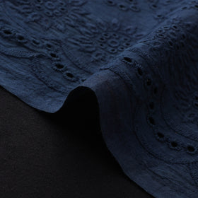 Natural Dyed Hand Block Print Ajrakh Cotton Hakoba Fabric 15