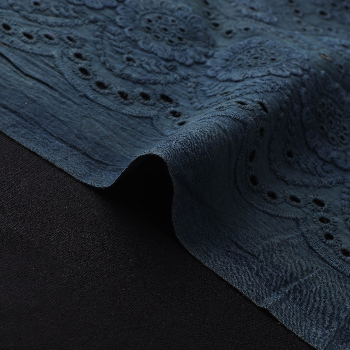 Natural Dyed Hand Block Print Ajrakh Cotton Hakoba Fabric 18