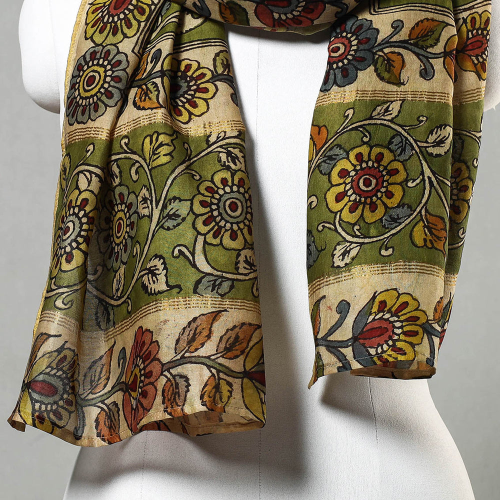 kalamkari silk stole