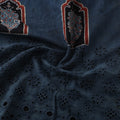Blue - Natural Dyed Hand Block Print Ajrakh Cotton Hakoba Fabric 23