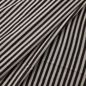 White - Hand Block Ajrakh Print Natural Dyed Pure Mul Cotton Fabric 11