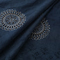 Natural Dyed Hand Block Print Ajrakh Cotton Hakoba Fabric 24