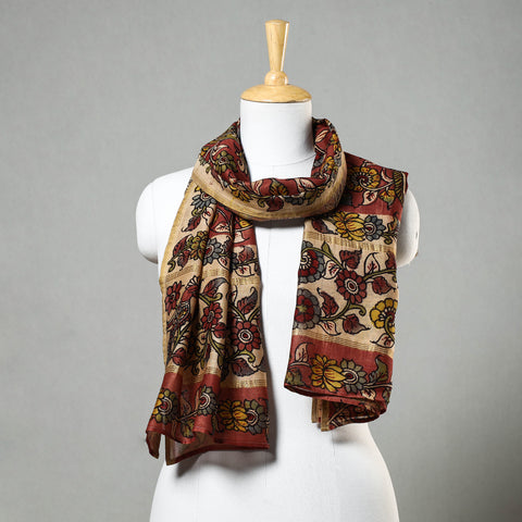 kalamkari silk stole