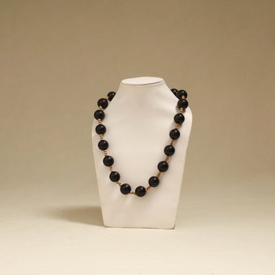 Black - Channapatna Handcrafted Wooden Necklace 55