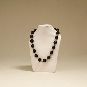 Black - Channapatna Handcrafted Wooden Necklace 55
