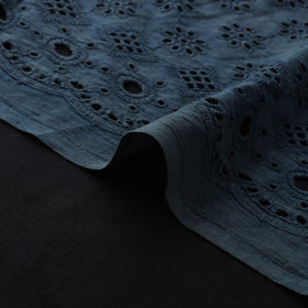 Natural Dyed Hand Block Print Ajrakh Cotton Hakoba Fabric 25