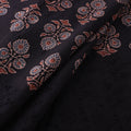 Natural Dyed Hand Block Print Ajrakh Cotton Hakoba Fabric 28