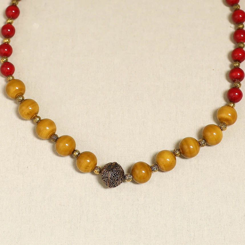 Multicolor - Channapatna Handcrafted Wooden Necklace 56
