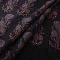 Natural Dyed Hand Block Print Ajrakh Cotton Hakoba Fabric 30