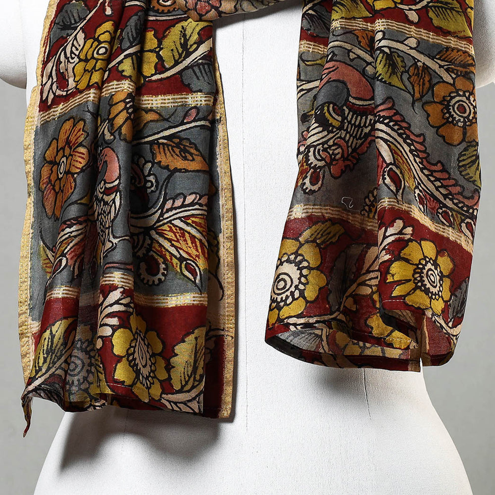 kalamkari silk stole