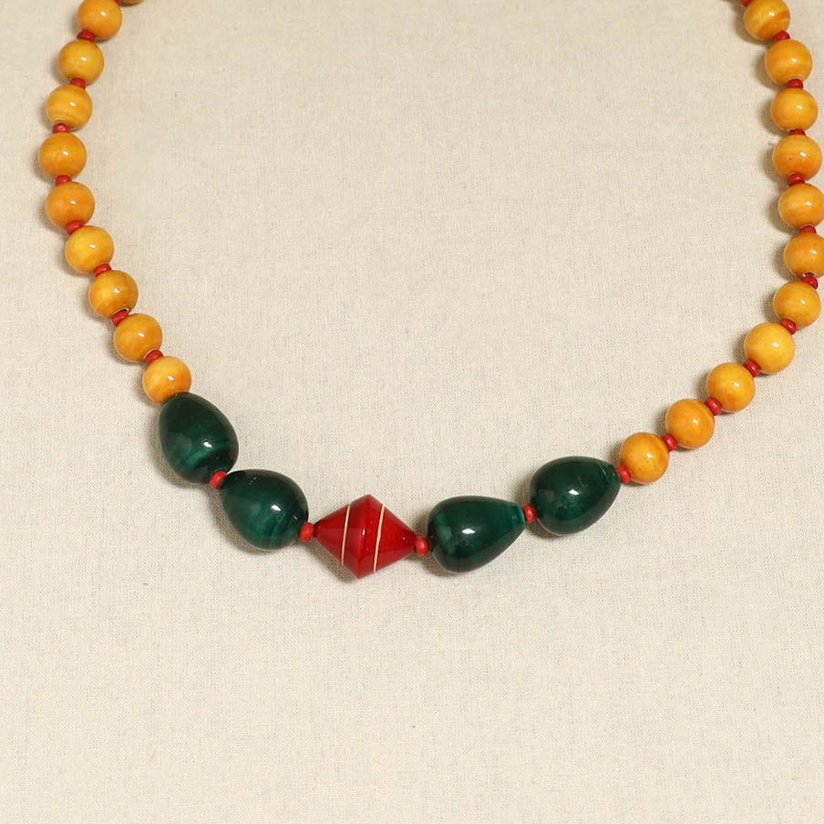Multicolor - Channapatna Handcrafted Wooden Necklace 50